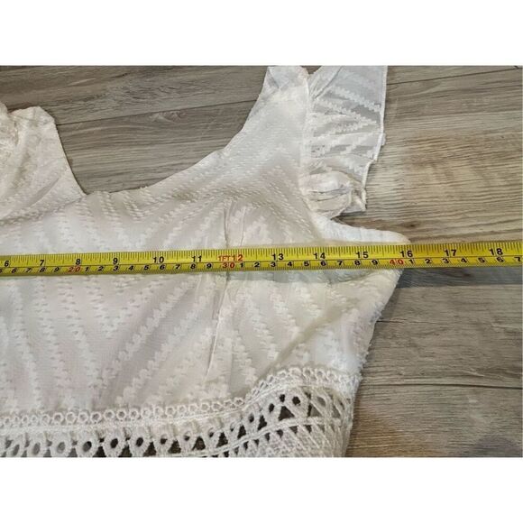 Ladies White beach dress size S - Picture 8 of 12